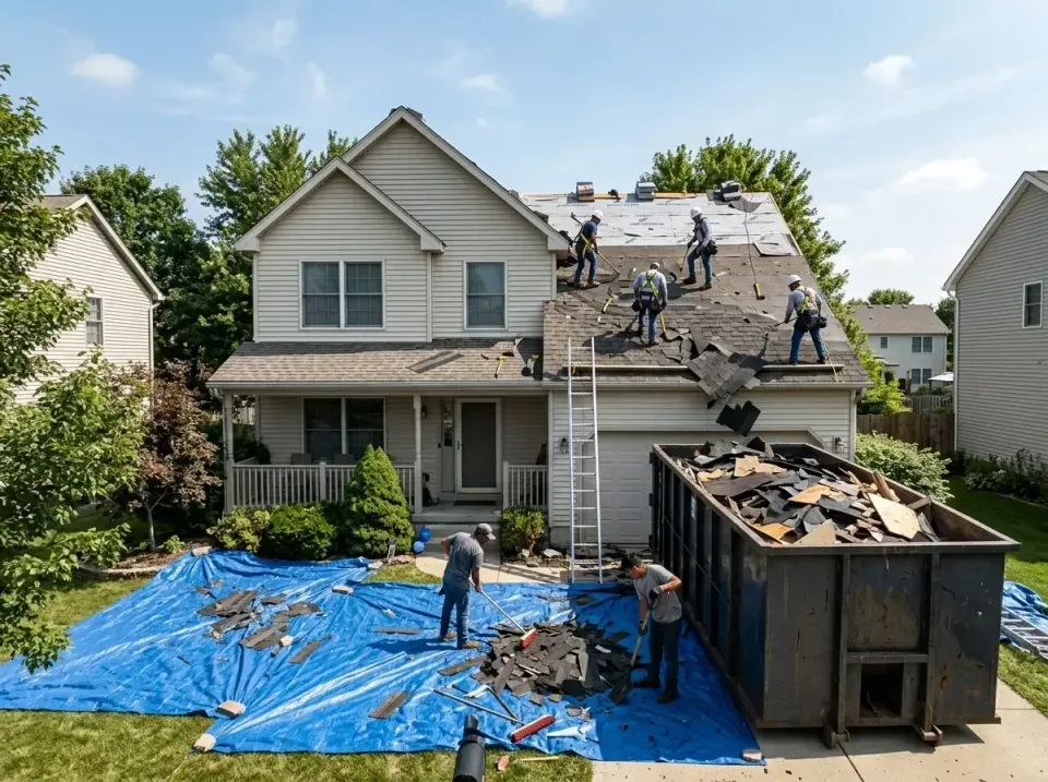 roof-replacement-debris-remova-004 — frequently asked questions, Cheapest Dumpster Rentals in Aurora, IN